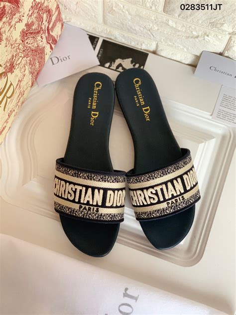 cristian dior slippers|dior sandals women.